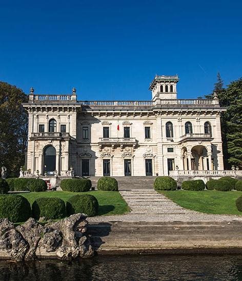 Villa erba lake como french bridal beauty